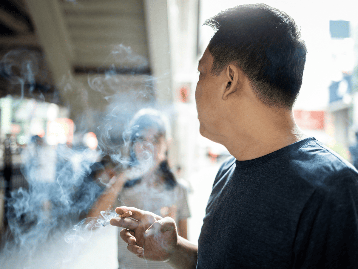 Second hand smoking in a drug test in Kansas